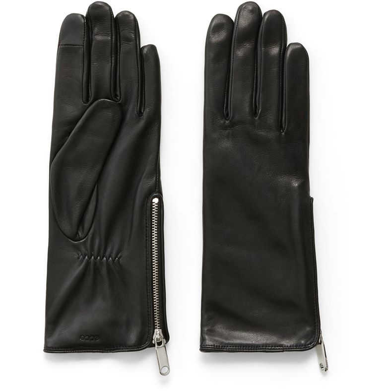 ecco handskar med dragkedja